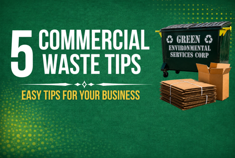 5 Commercial Waste Tips Every Business Should Follow